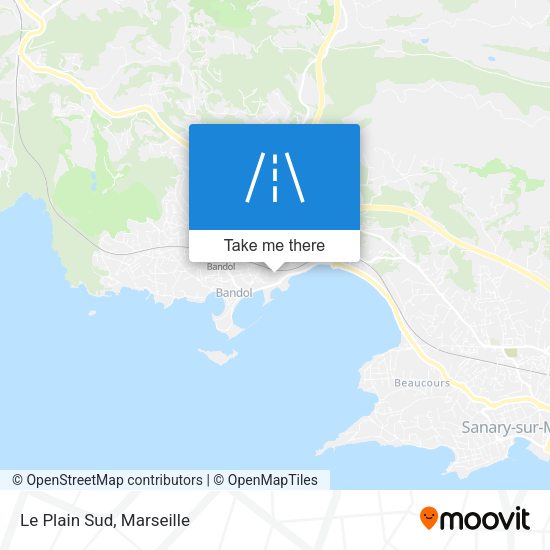 Le Plain Sud map