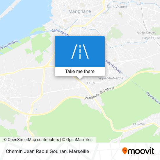 Chemin Jean Raoul Gouiran map