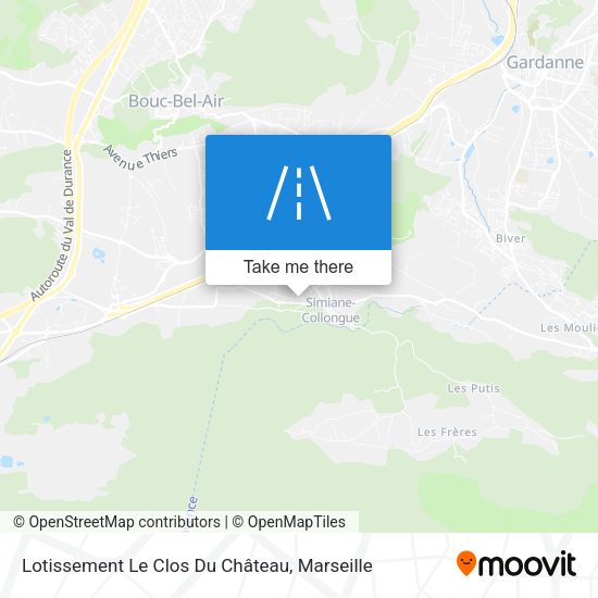 Lotissement Le Clos Du Château map