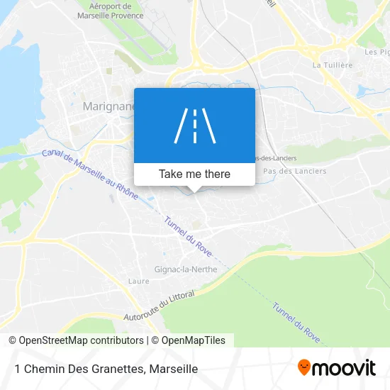 1 Chemin Des Granettes map