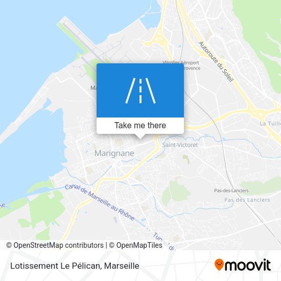 Lotissement Le Pélican map