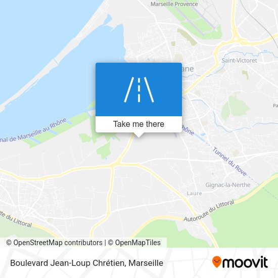 Boulevard Jean-Loup Chrétien map