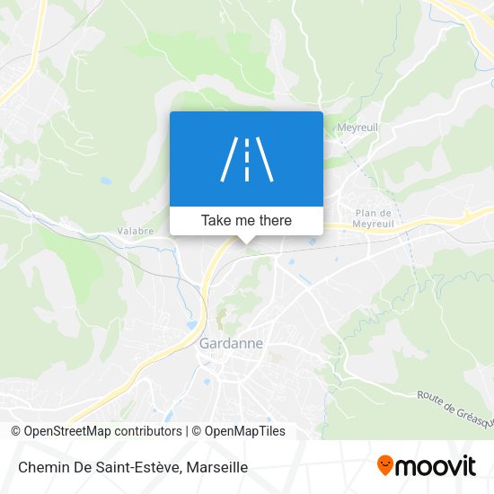 Chemin De Saint-Estève map