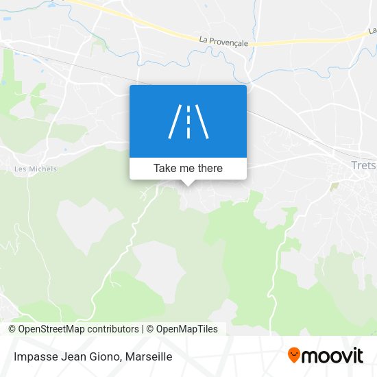 Impasse Jean Giono map