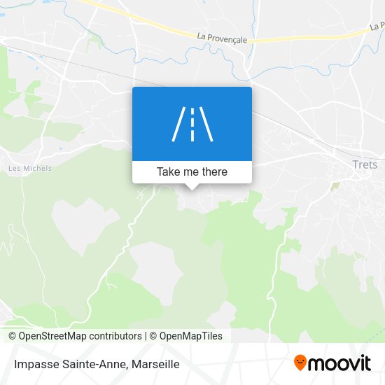 Impasse Sainte-Anne map
