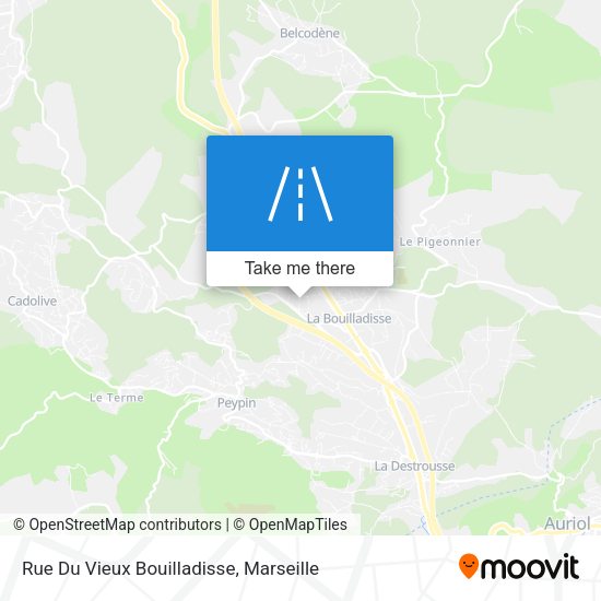 Rue Du Vieux Bouilladisse map