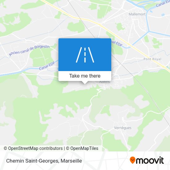 Chemin Saint-Georges map