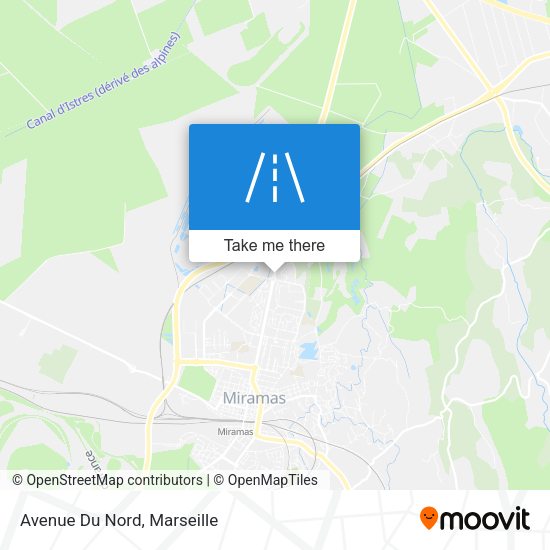 Avenue Du Nord map