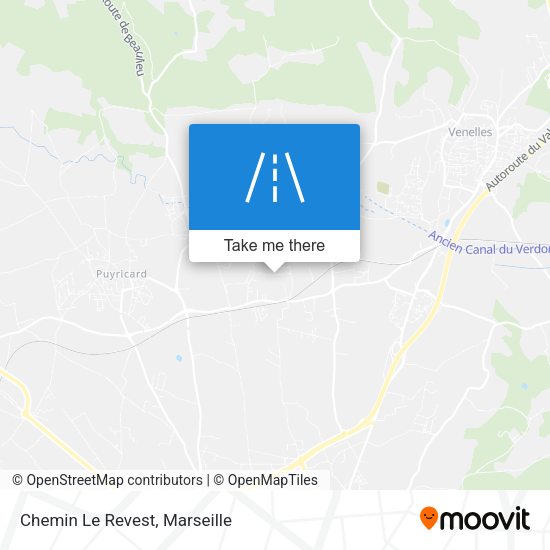 Chemin Le Revest map