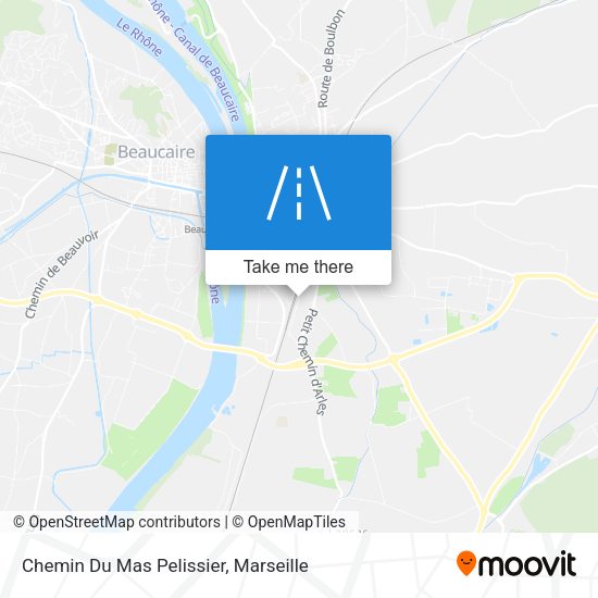Chemin Du Mas Pelissier map