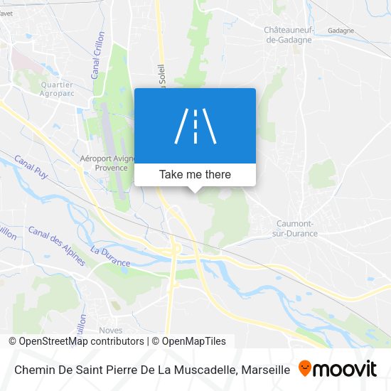 Chemin De Saint Pierre De La Muscadelle map