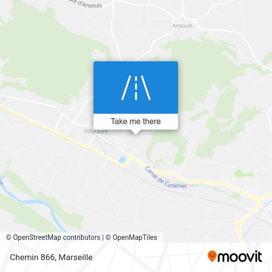 Chemin 866 map