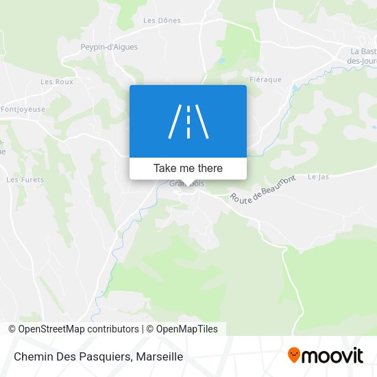 Chemin Des Pasquiers map