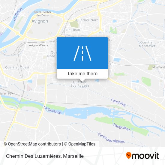 Chemin Des Luzernières map