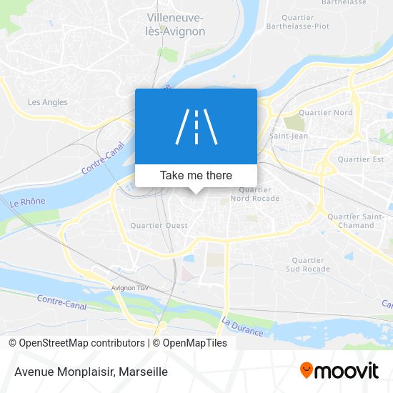Avenue Monplaisir map