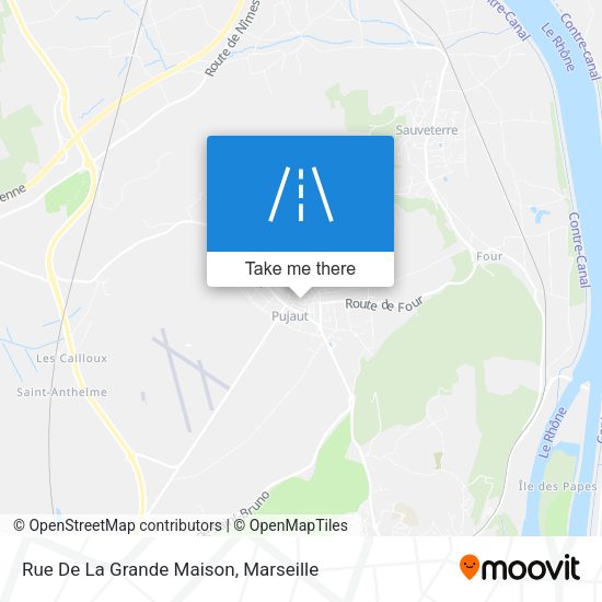 Rue De La Grande Maison map