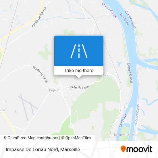 Impasse De Loriau Nord map