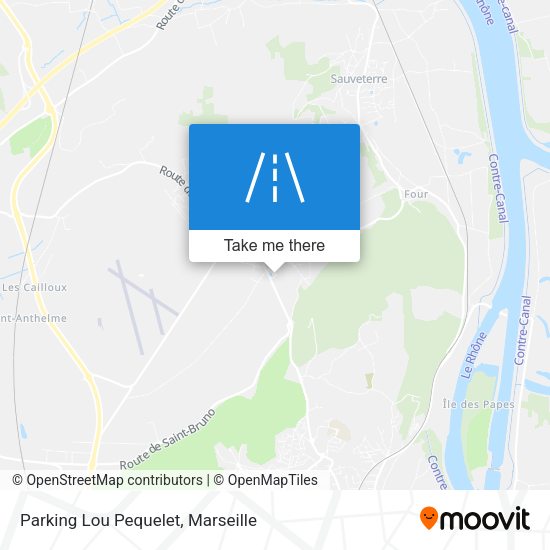 Parking Lou Pequelet map