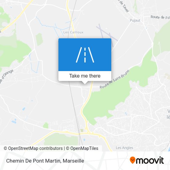 Chemin De Pont Martin map