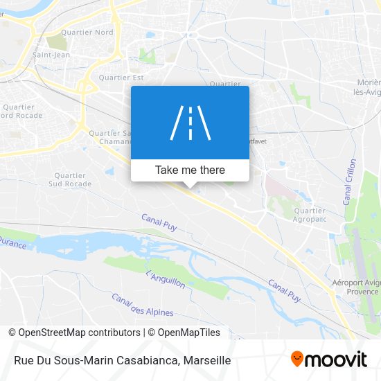 Rue Du Sous-Marin Casabianca map