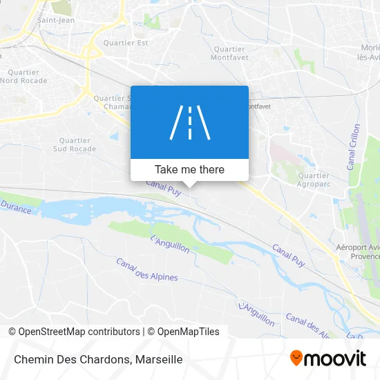 Chemin Des Chardons map