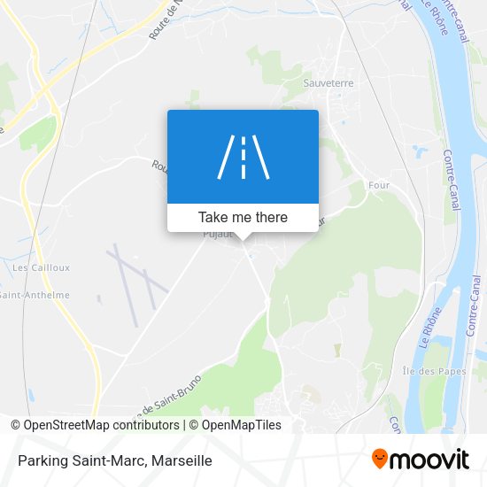 Parking Saint-Marc map