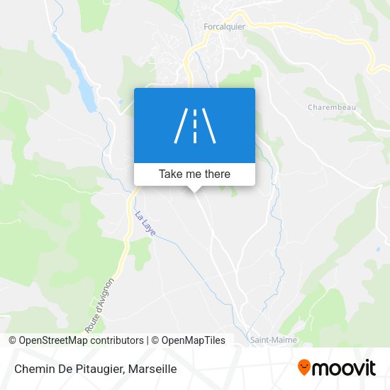 Chemin De Pitaugier map