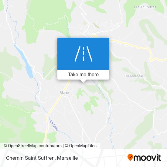 Chemin Saint Suffren map
