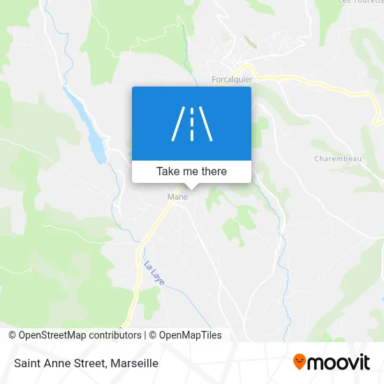Rue Sainte-Anne map