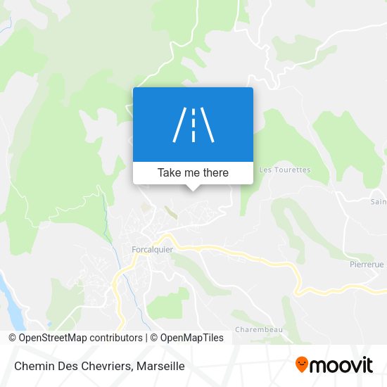 Chemin Des Chevriers map