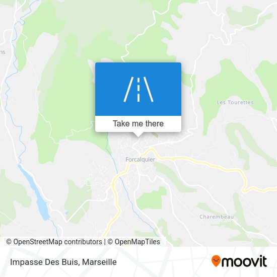 Impasse Des Buis map