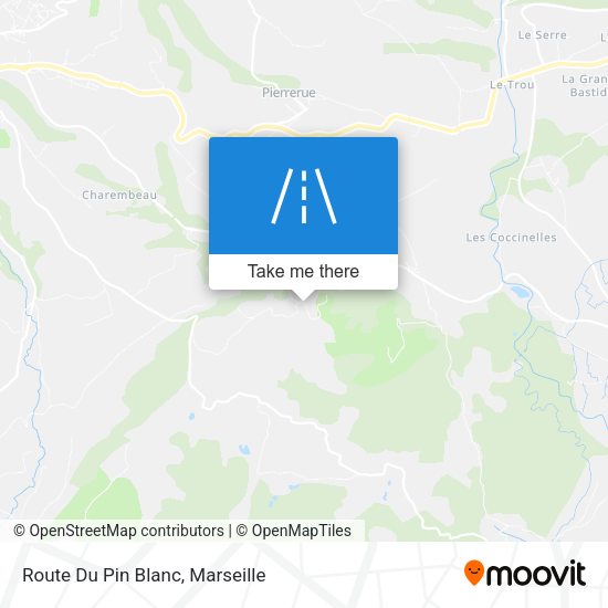 Route Du Pin Blanc map