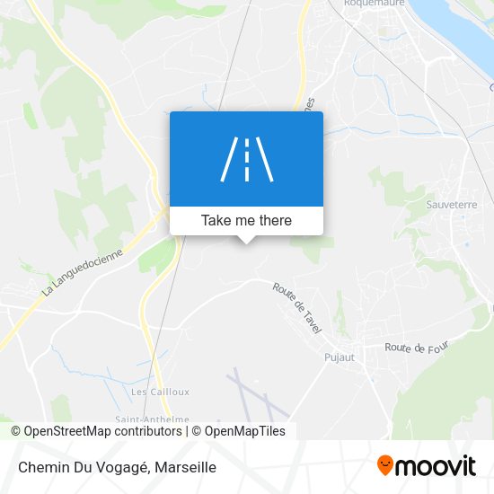 Chemin Du Vogagé map