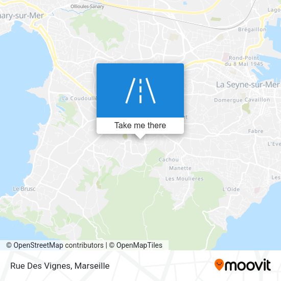 Rue Des Vignes map