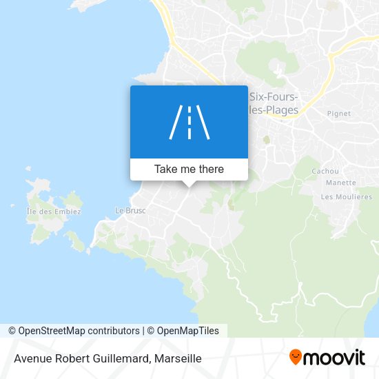 Avenue Robert Guillemard map