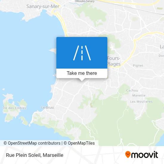 Rue Plein Soleil map