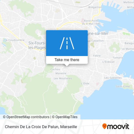 Chemin De La Croix De Palun map