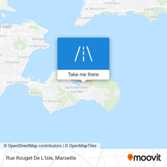 Rue Rouget De L'Isle map