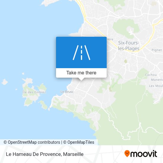 Le Hameau De Provence map