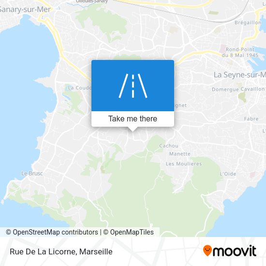 Rue De La Licorne map