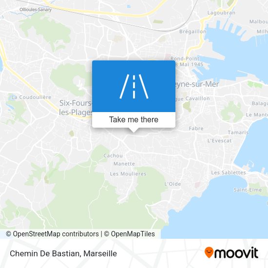 Chemin De Bastian map