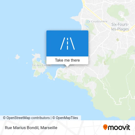 Rue Marius Bondil map