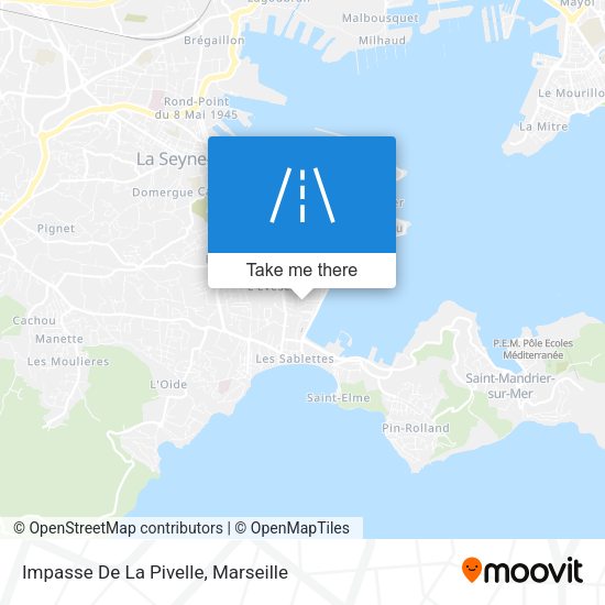 Impasse De La Pivelle map