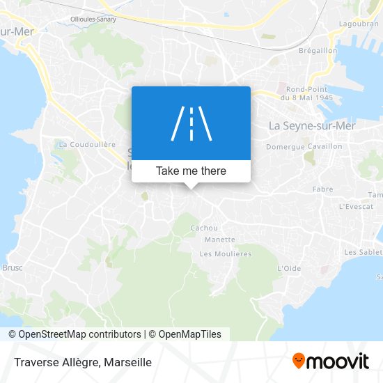Traverse Allègre map