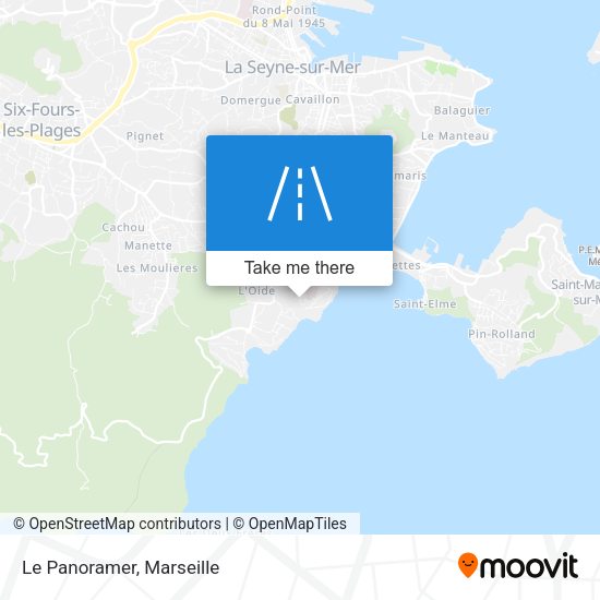 Le Panoramer map