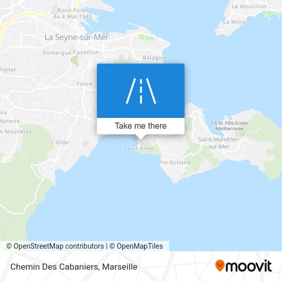 Chemin Des Cabaniers map