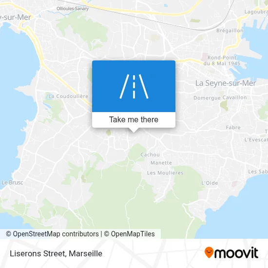 Rue Des Liserons map