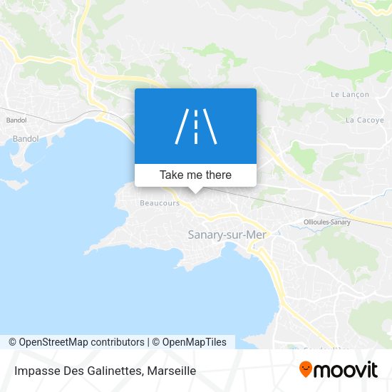 Impasse Des Galinettes map