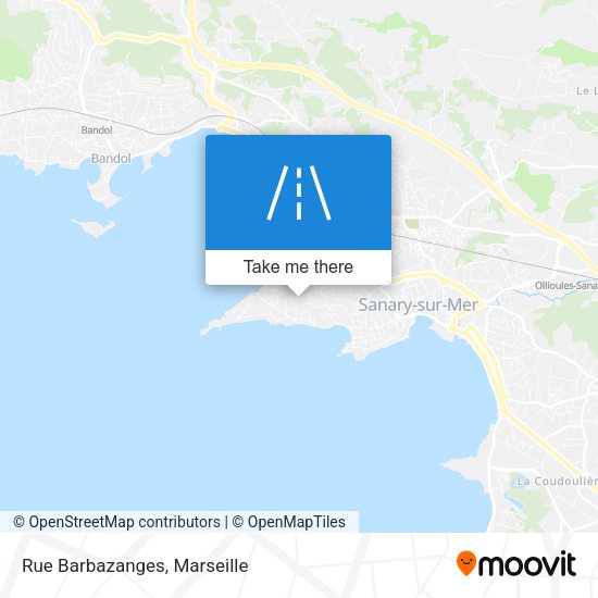 Rue Barbazanges map