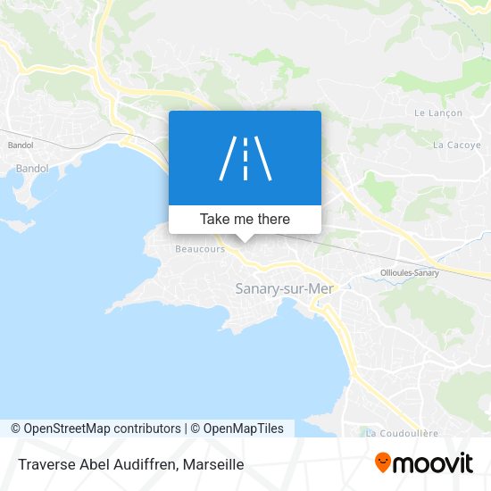 Traverse Abel Audiffren map